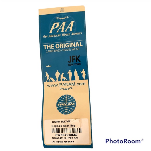 💠 PAN AM Retro Cabin Toiletries Bag - Picture 5 of 10